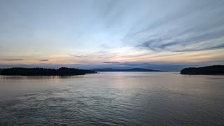 Sunrise From a Boat